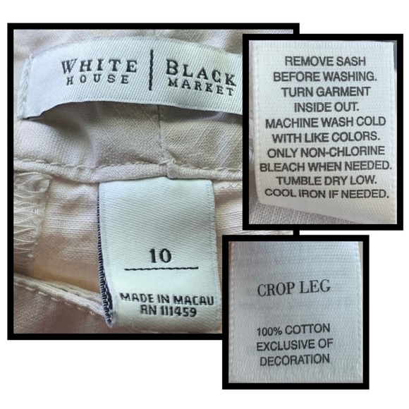 WHBM Crop Leg Cargo Pants - Picture 5 of 6